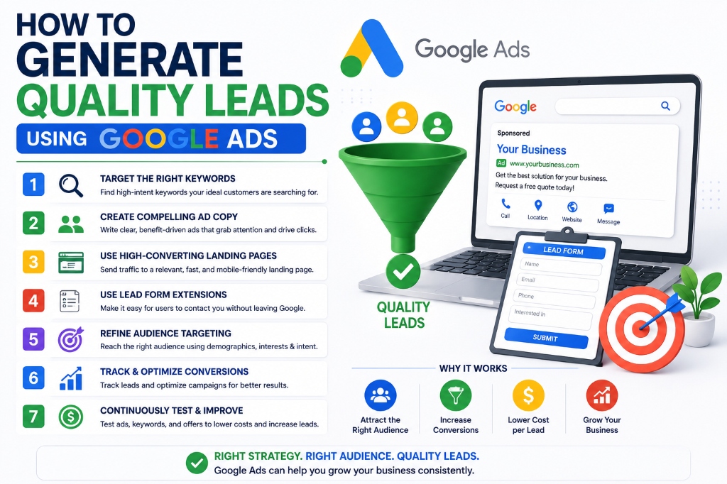 How to Generate Quality Leads Using Google Ads Cover