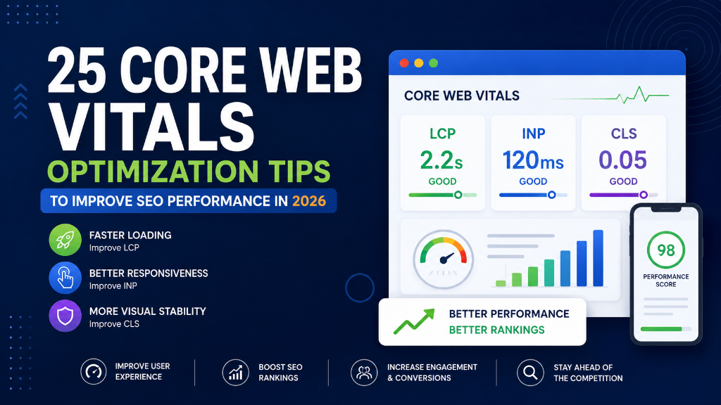 25 Core Web Vitals Optimization Tips Cover