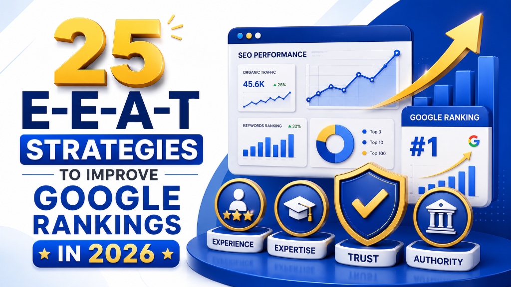 25 E-E-A-T Strategies to Improve Google Rankings in 2026
