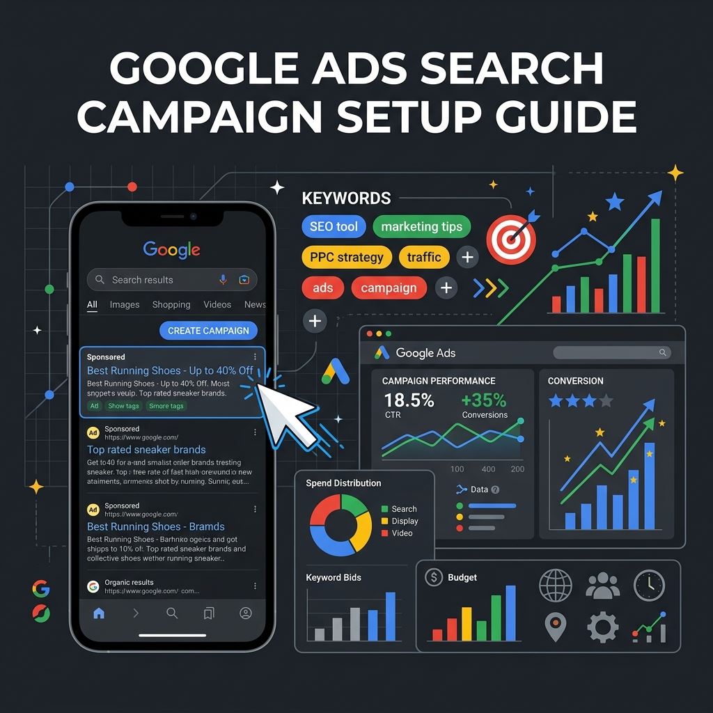 Google Ads Search Campaign Step-by-Step Setup and Optimization Guide