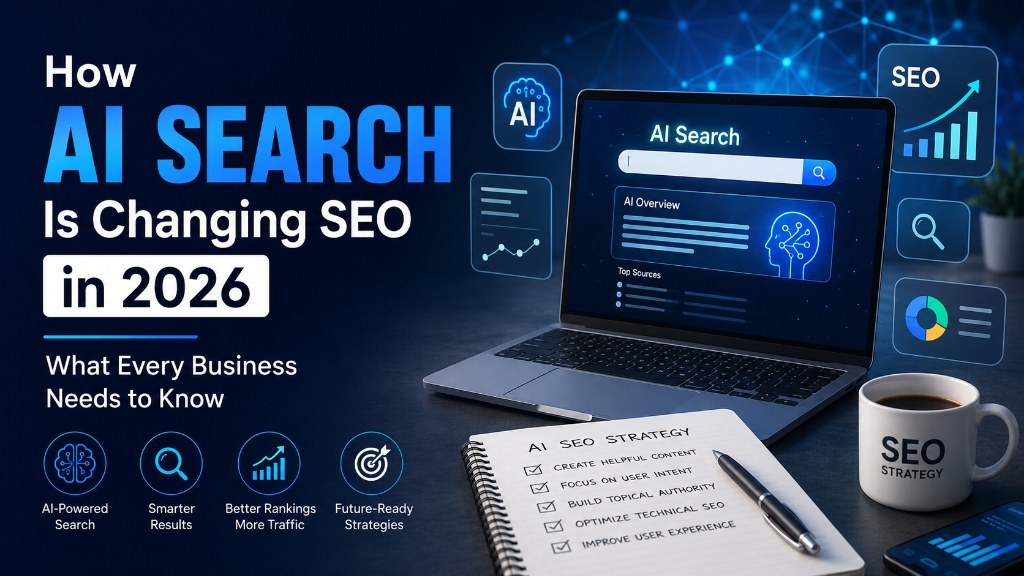 How AI Search Is Changing SEO in 2026: What Every Business Needs to Know Cover