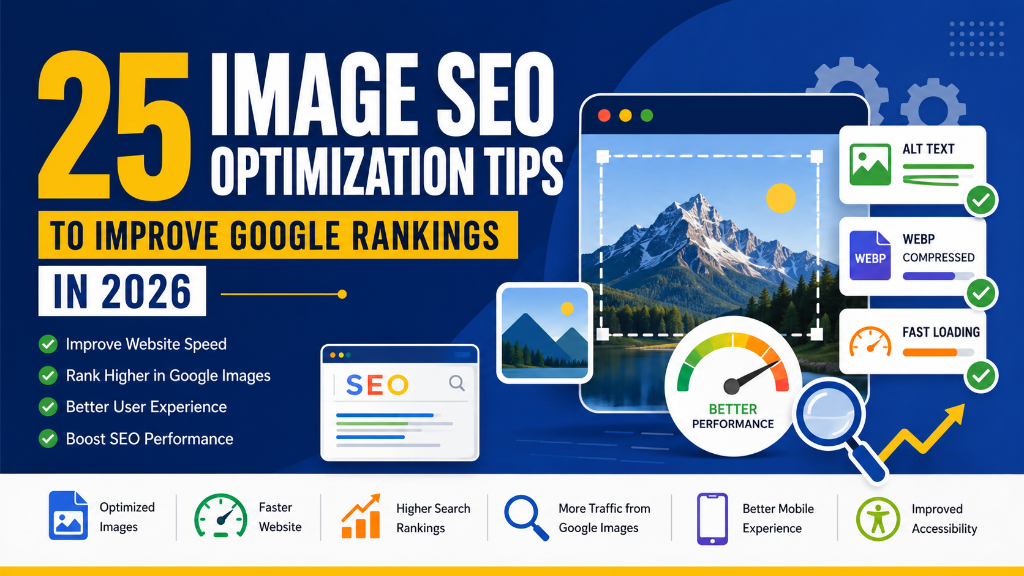 25 Image SEO Optimization Tips Cover