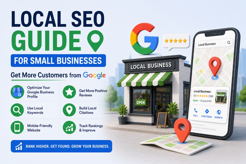 Local SEO Guide for Small Businesses: Get More Customers from Google Cover