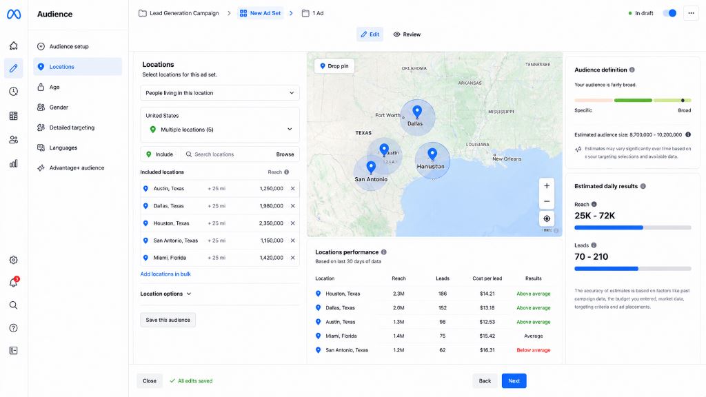 Optimizing Geographic Targeting and Location Exclusions