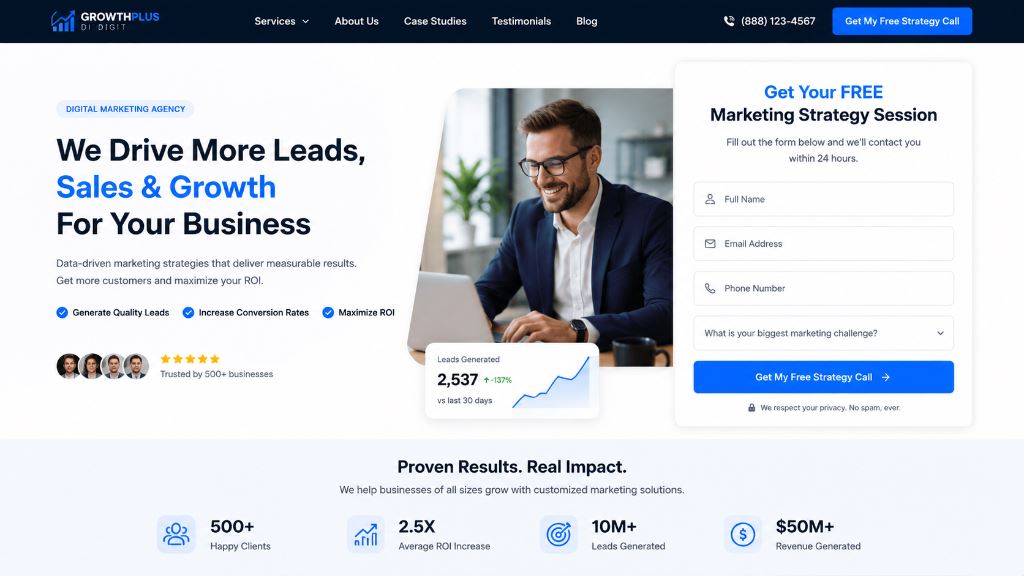 Improve Landing Pages for Conversion Rate Optimization