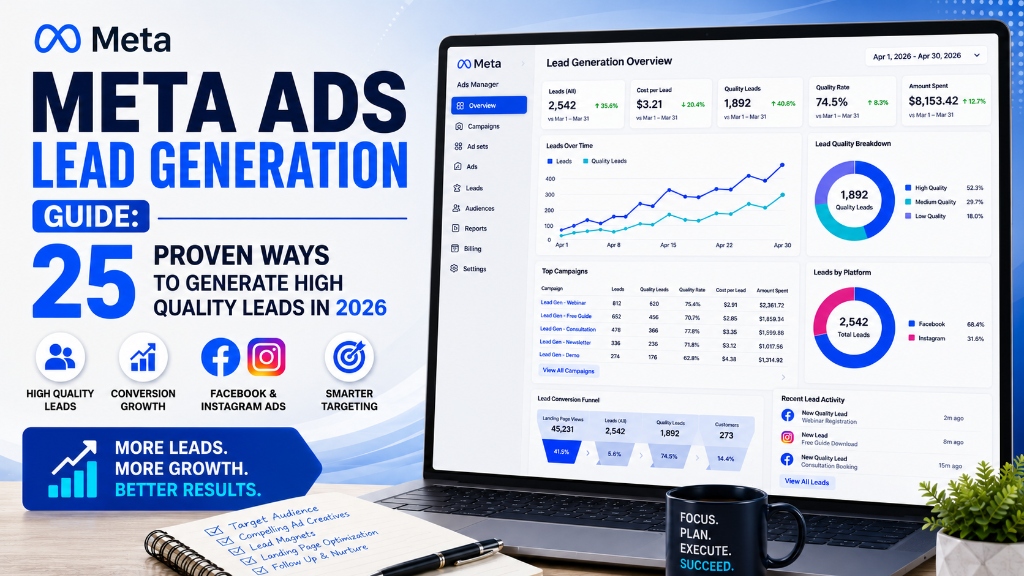 Meta Ads Lead Generation Guide: 25 Proven Ways to Generate High Quality Leads in 2026