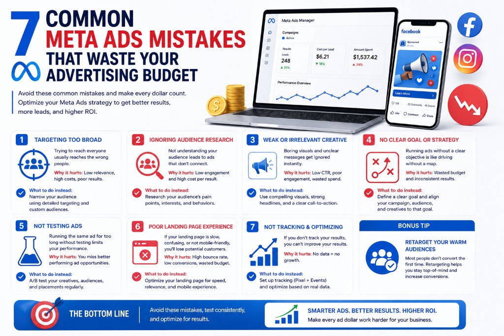 7 Common Meta Ads Mistakes Article Cover